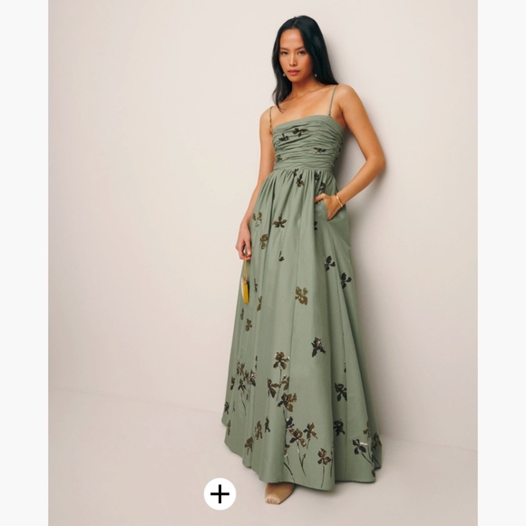 Reformation Dresses & Skirts - Reformation Kastoria Dress in Iris Border